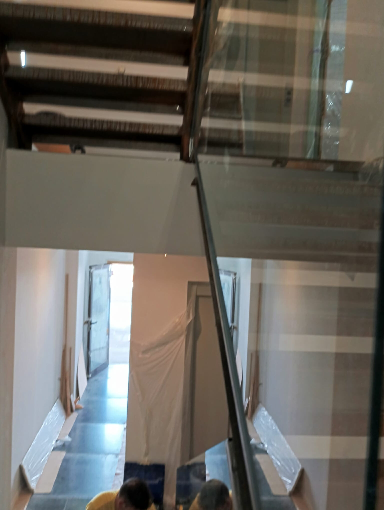 Barandillas para escaleras de vidrio LAMIGLAS 5+5 mm transparente con forma