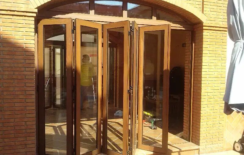 Ventana plegable 6 hojas